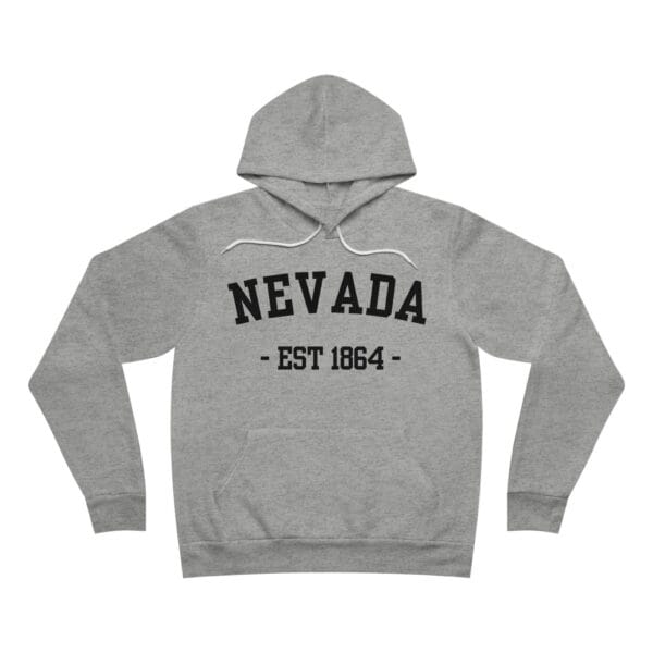 NEVADA - EST BELLA+CANVAS UNISEX FLEECE HOODIE