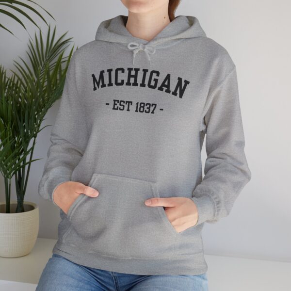 MICHIGAN - EST. GILDAN UNISEX HEAVY BLEND HOODIE